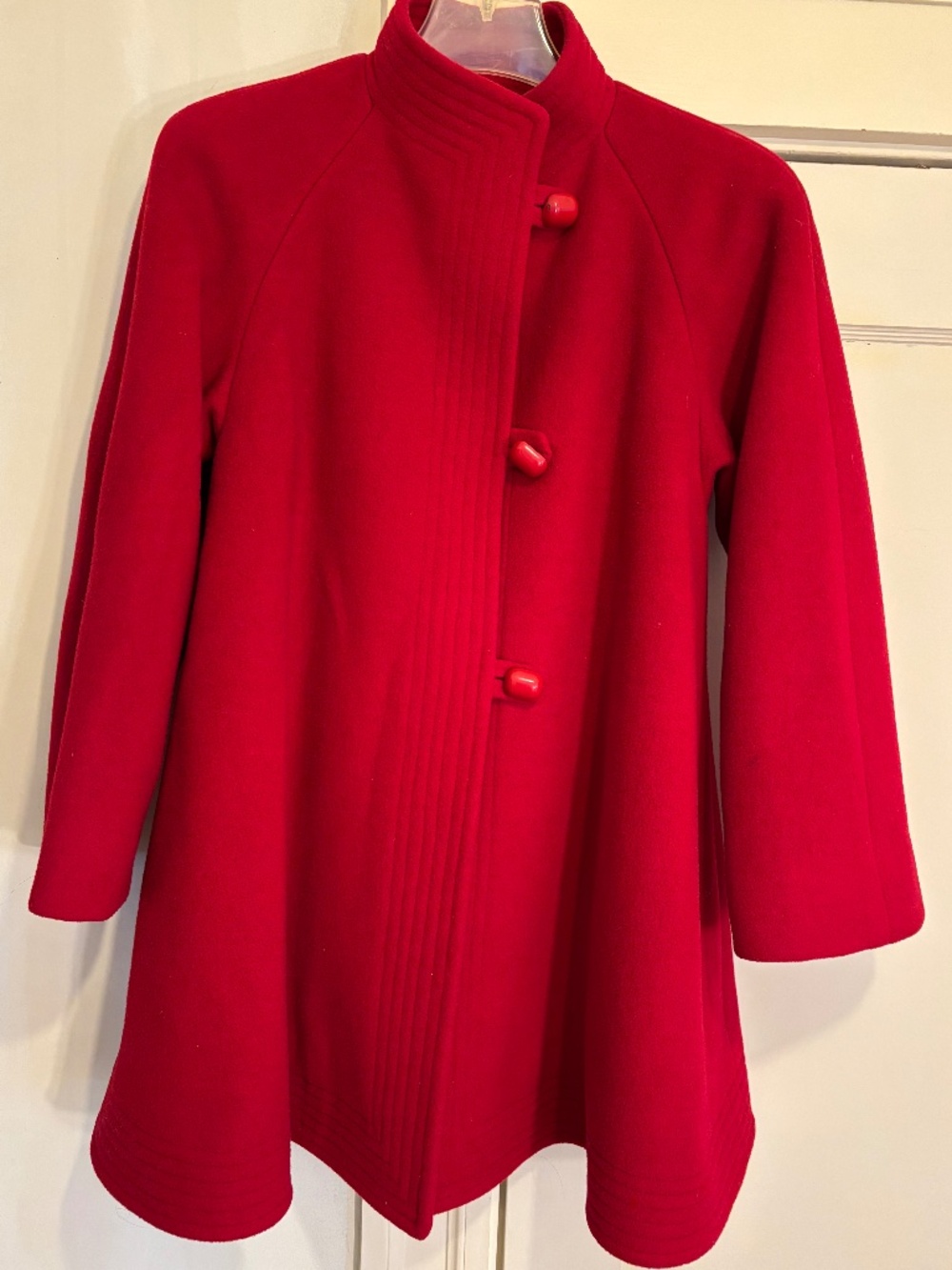 Rare Trigere Vintage Wool Coat